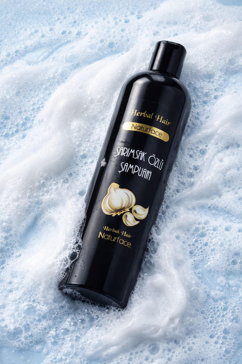 Herbal Hair Naturface – Premium Knoblauch-Shampoo (400ml)